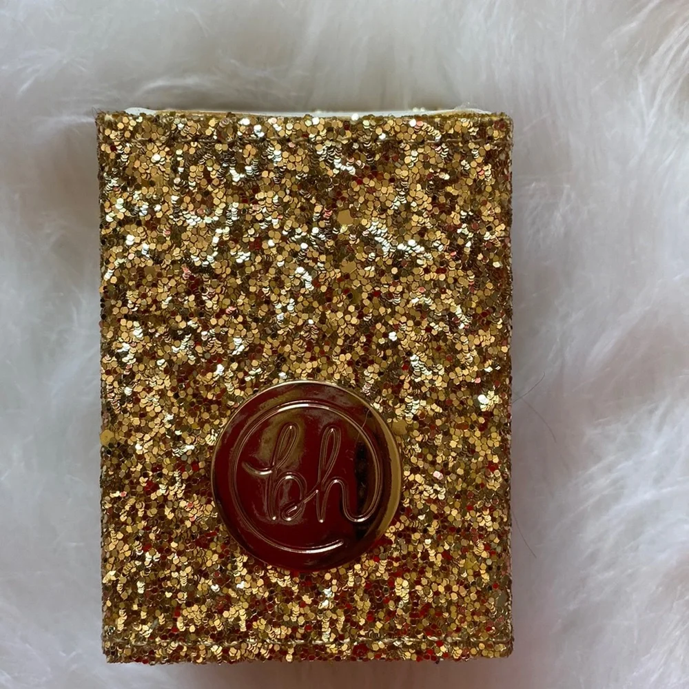 Gold Glitter Makeup Brush Holder